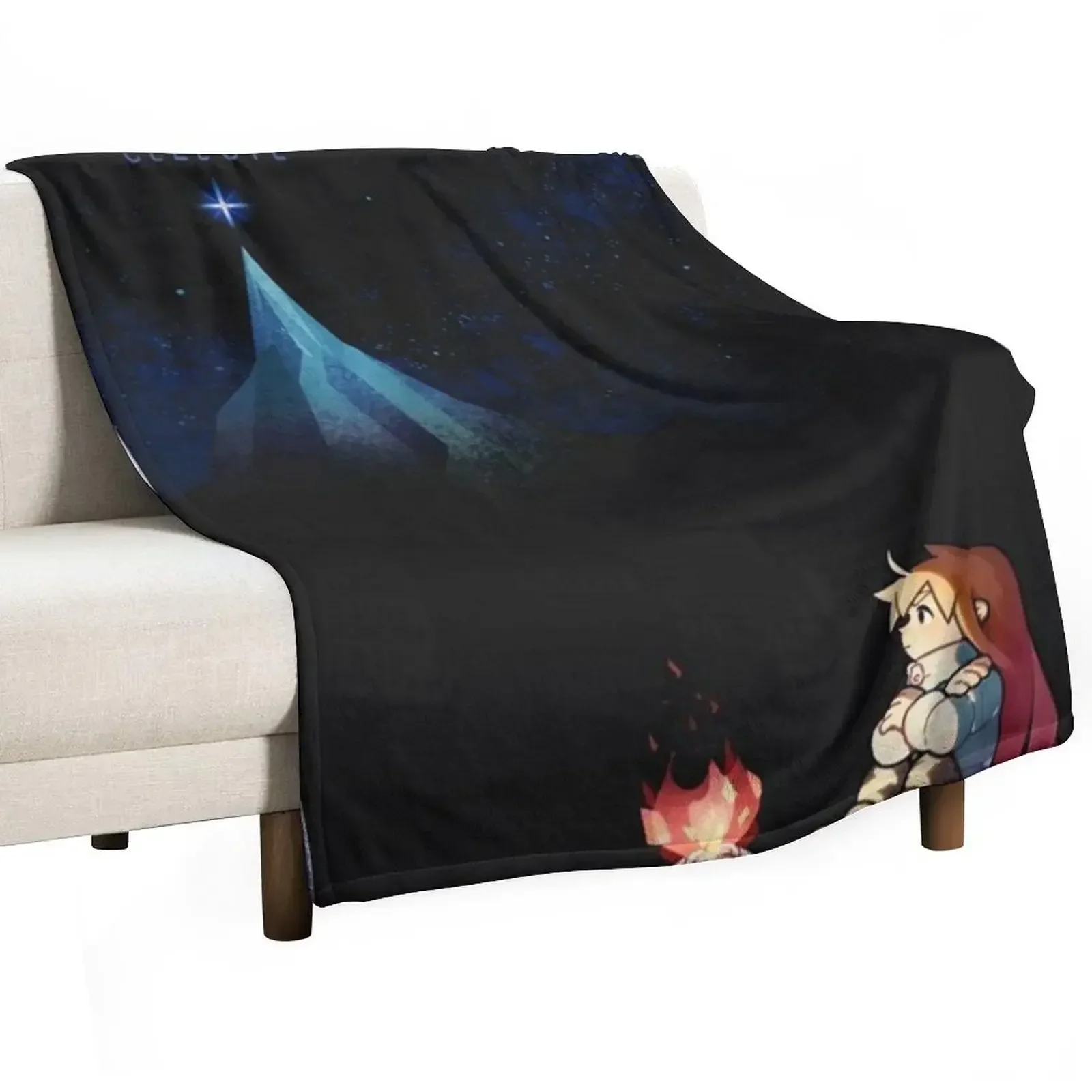 Celeste Game Throw Blanket Blankets For Bed Retros Beautifuls blankets and throws Blankets