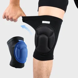 Ginocchiera sportiva traspirante ginocchiere antiurto a nido d'ape da pallavolo protezione per maniche a compressione elastica per ginocchio collisione