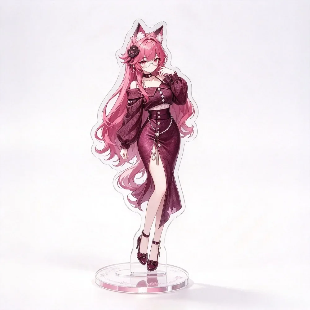 Neverness To Everness Nanally Game Acrylic Standee Desktop Decoration Anime Character Fans Collection Gift Tin Badge Keychain