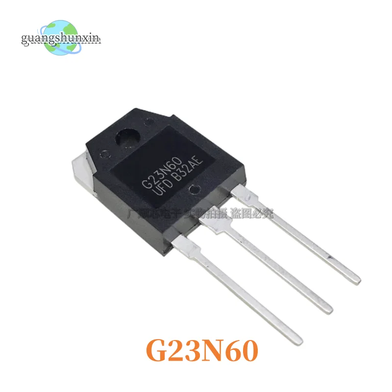 10PCS NEW Triode G23N60UFD G23N60 power IGBT transistor 23A600V TO-3P in stock