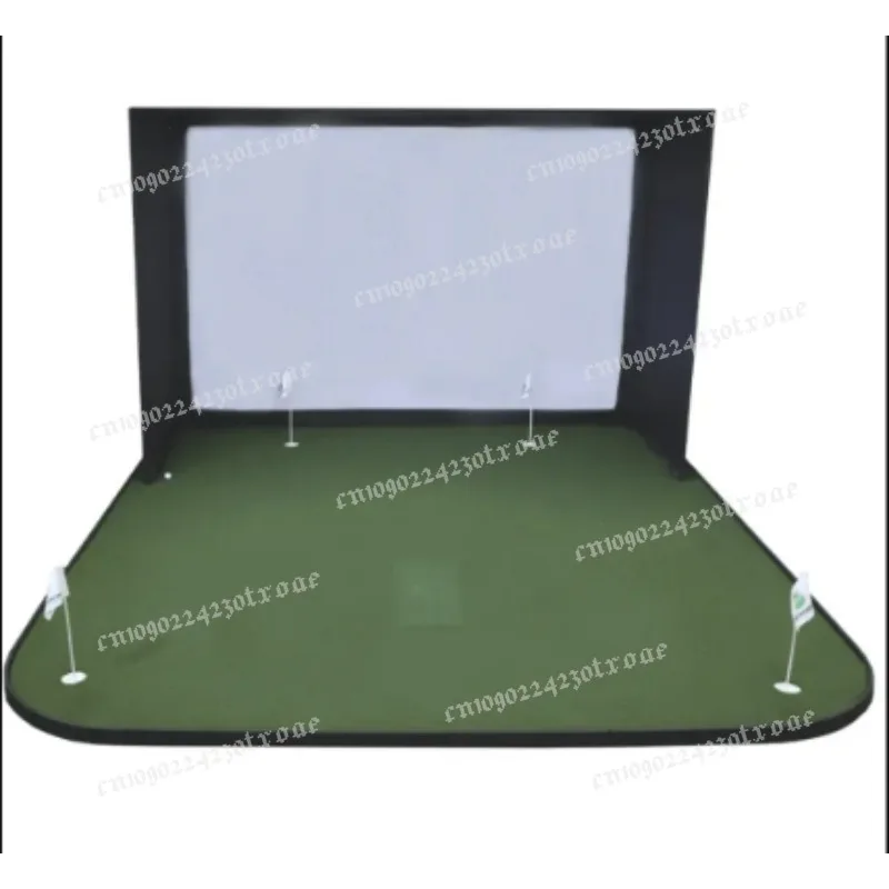 New Golf Simulator Package 1024x768 Resolution High Definition Impact Screen Professional Training Equipment In Stock