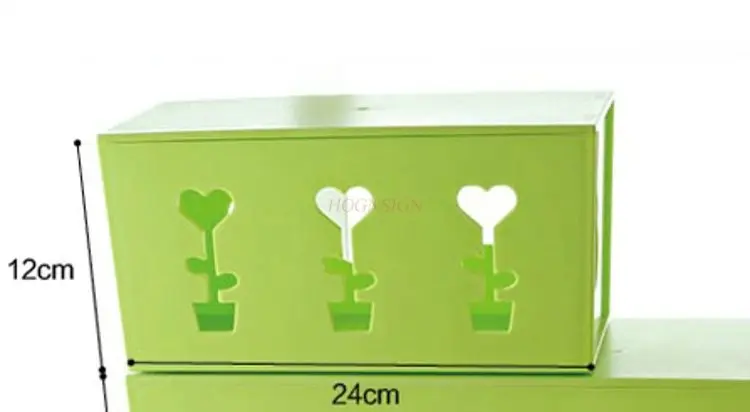 1pcs Wire storage box, wire sorting box, socket plug board, wire sorting box, computer wire, power collection box