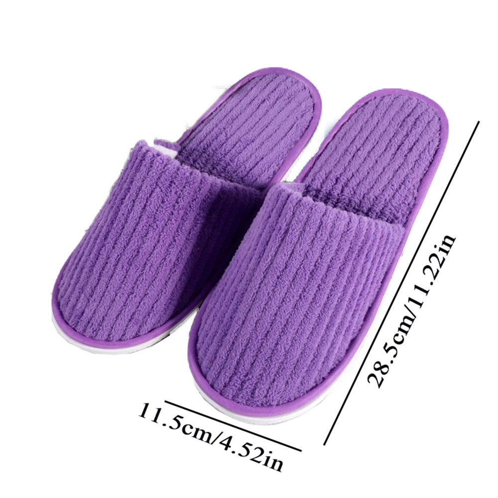 High Quality Coral Fleece Slippers Men\'s Women\'s Cheap Cotton Slides Anti-slip Slipper Household Indoor Thickened Couple Slipper