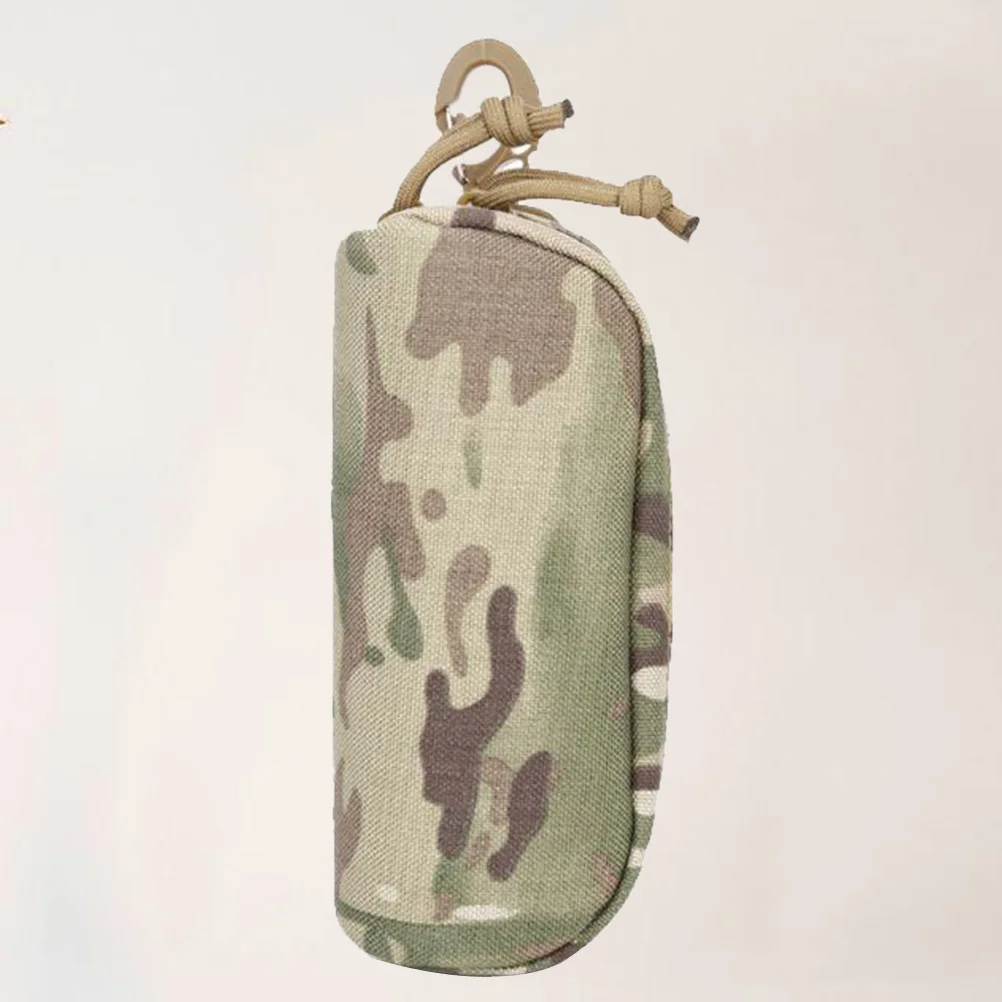 

1Pcs Camouflage Sunglasses Bag Military Glasses Case Durable Lightweight Zipper Closure Outdoor Tool Bag for Hiking