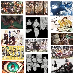 Attack on Titan Heat transfer Patch Thermo Sticker Diy Iron On Patches For Clothes Stripe Patches Heat-senstive Iron Sticker