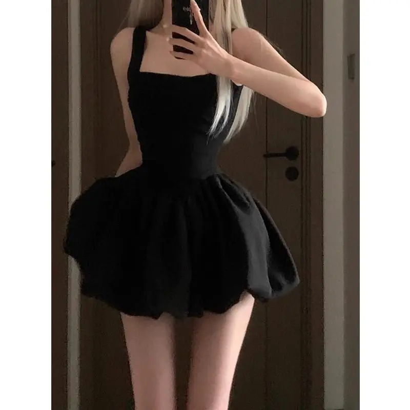 

Юбка Ele с цветочным принтом и дизайном на бретелях Bal Puffy Dr для женщин, летняя уникальная дизайнерская женская однотонная юбка