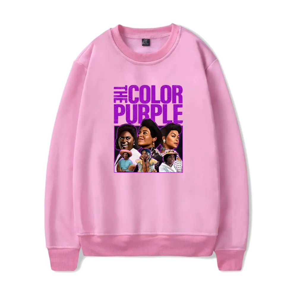 

The Color Purple merch sweater for men/women movie series crewneck capless sweater unisex trendy pullover