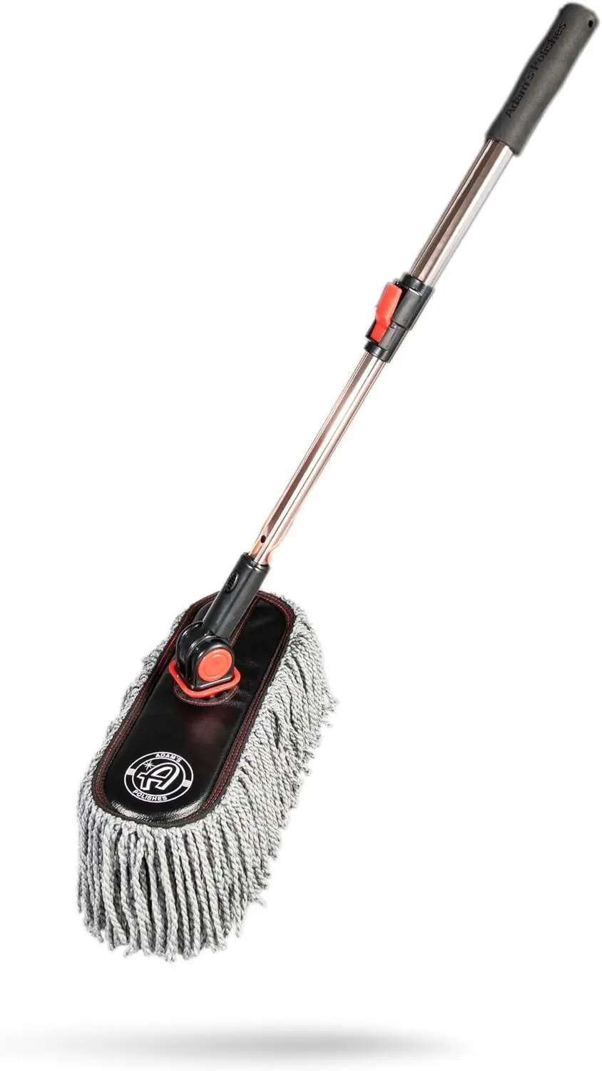 

Microfiber Duster – Exterior Soft Premium Large Car Duster Kit Extendable Handle with Long Pole, Safe