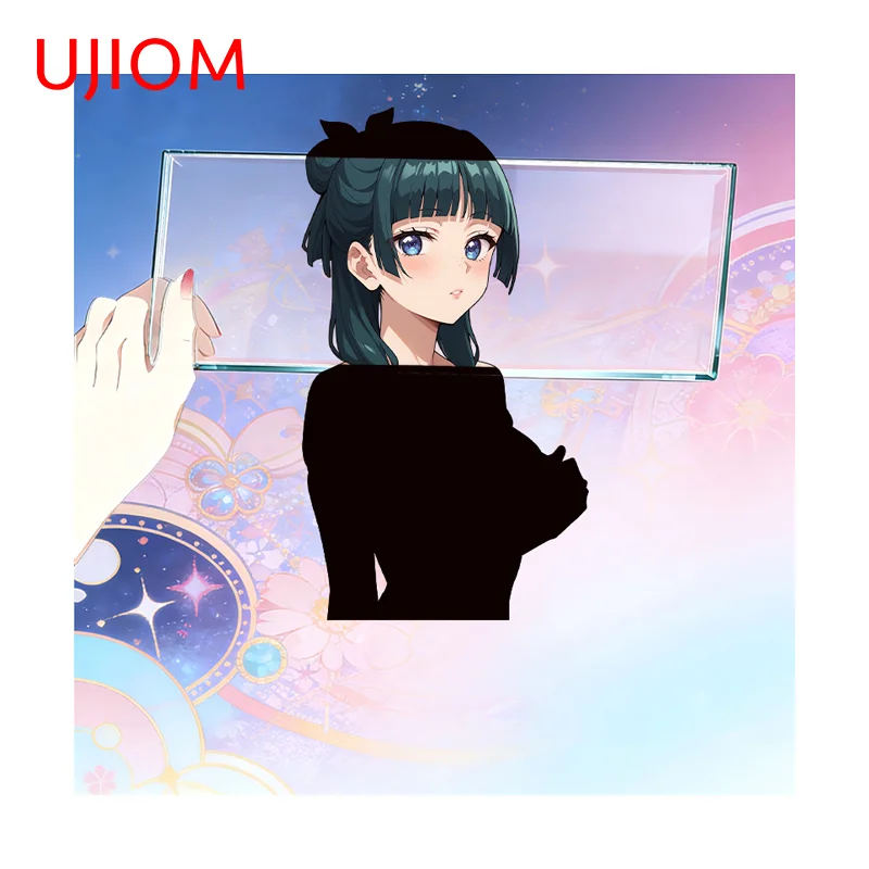 UJIOM Mao Mao Wall Sticker Interesting Shadow Image High Quality Picture Decal Suitable For Wardrobe Window Room Decoration