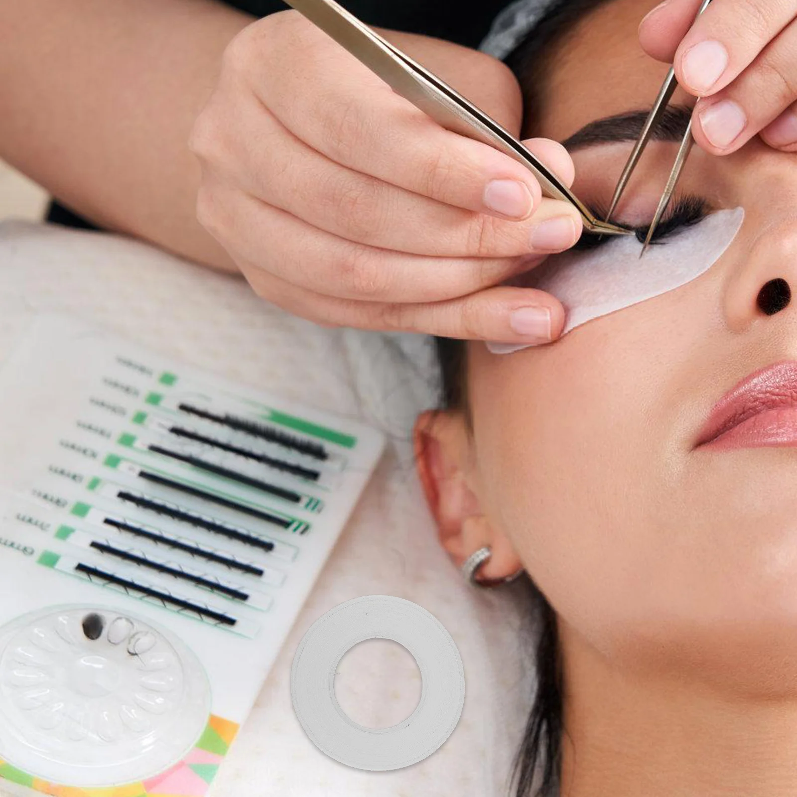 10 Rolls Eyelash Tape For Extension Breathable Skin-Friendly Lash Adhesive Eyelid Lifter Strips Eyelash Extension Tools Makeup