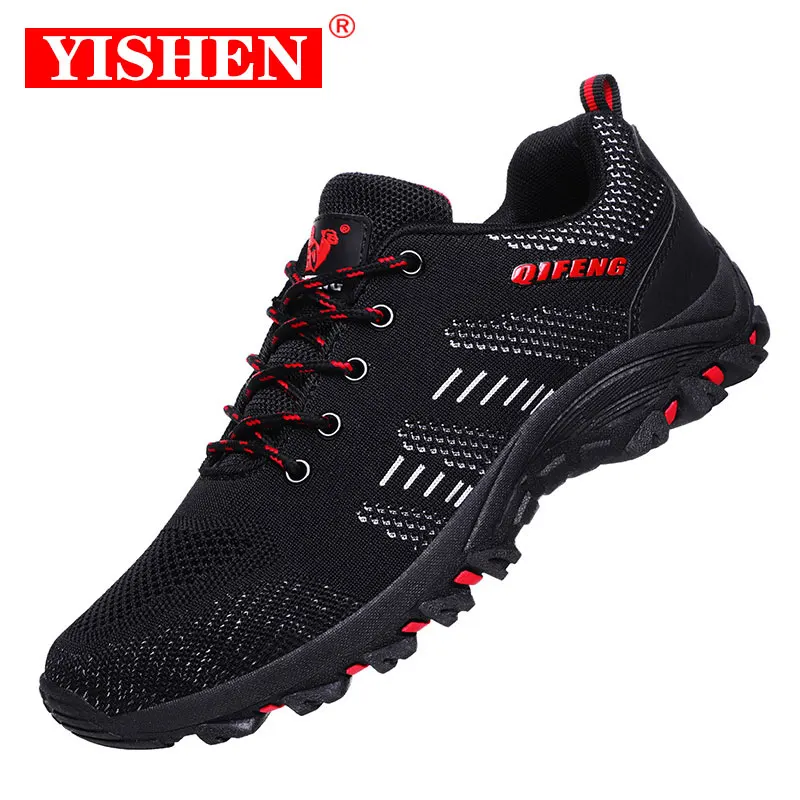 

YISHEN Men's Sneakers Outdoor Hiking Shoes Sport Shoes Man Tourism Camping Sports Hunting Shoes Trendy Zapatos De Senderismo