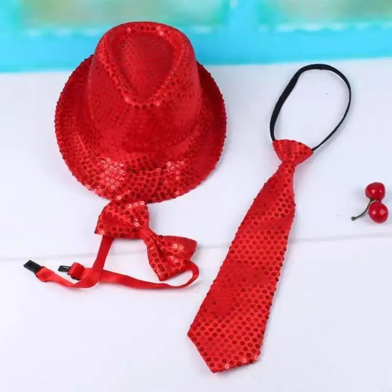 Street Sequins Temperament Hat Trendy Portable Hat Fisherman Comfortable Hat Costume Accessories