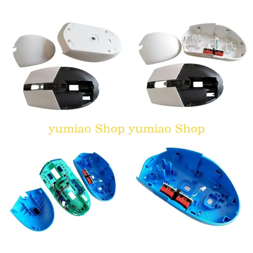 

587B Чехлы для мыши, состоящие из 3 частей, верхняя часть корпуса и крышка батарейного отсека для G304, повышают удобство работы