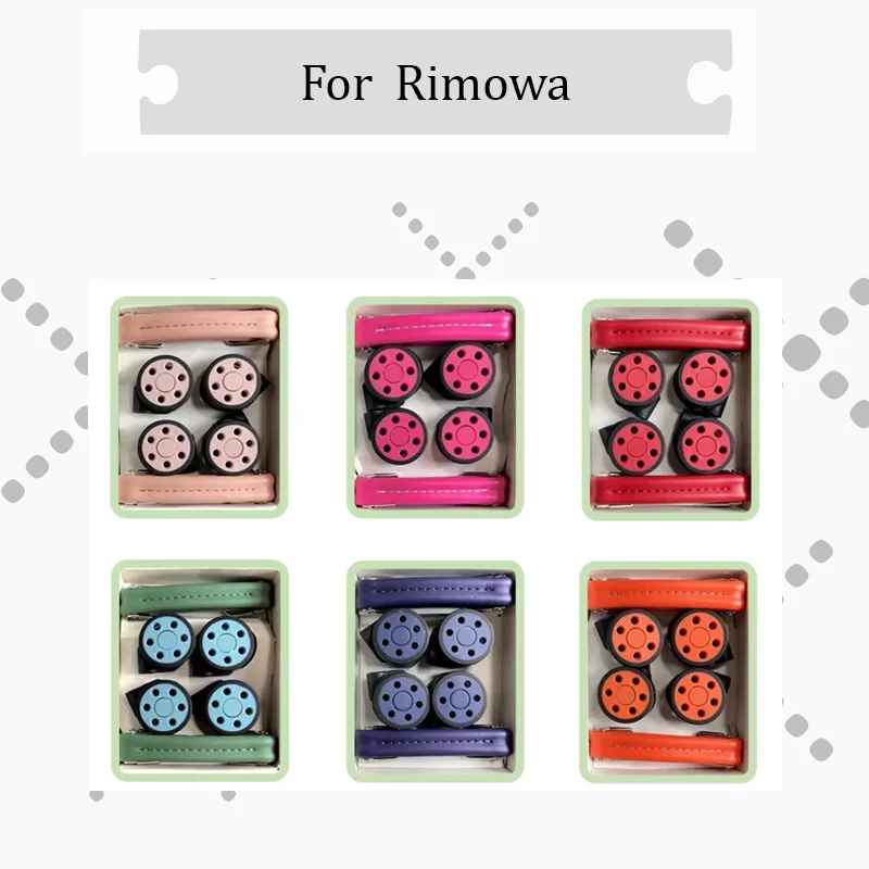 

For Rimowa Easy Install 360° Rotating Silent Luggage Wheels Universal Suitcase Repair Parts