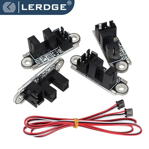 Lerdge 광전기 스위치, 인기있는 3D 프린터 부품, 조명 제어 제한 스위치, 엔드스톱 모듈, 1M 케이블, 광학 스위치 센서