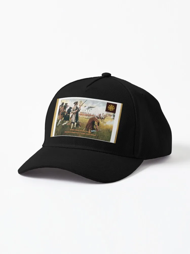 Minutemen on Lexington Green Cap Casual Retro Unisex Hats