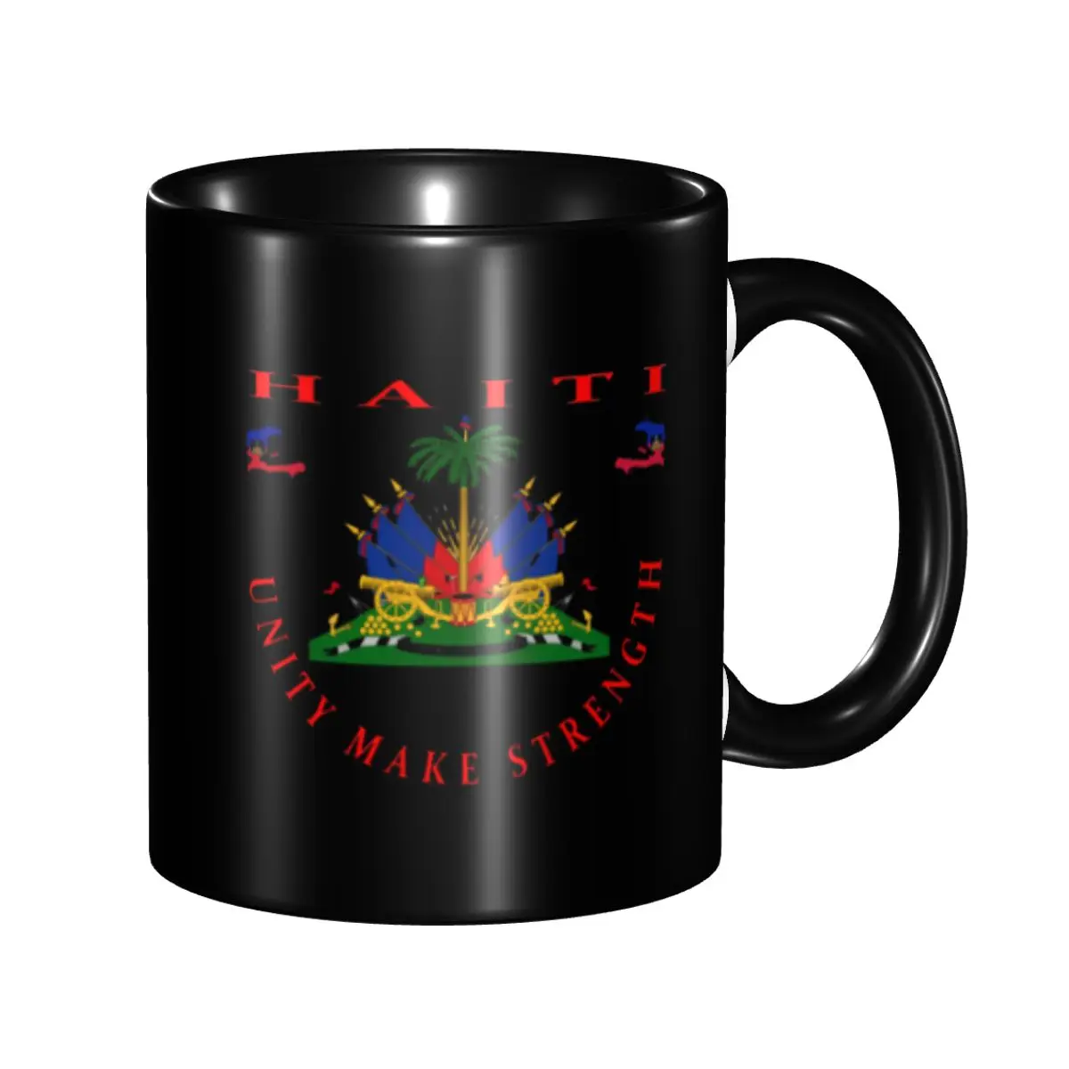 

Custom Haitied Since1804 Coat Of Arms Mugs Coffee Ceramic Mug Creative Present