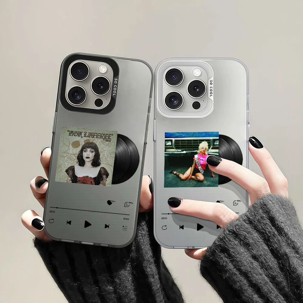 

Singer M-Mon Laferte FEMME FATALE Phone Case For Samsung S25 S24 S23 A07 A17 A06 Ultra FE Plus Protective IMD Color Cover