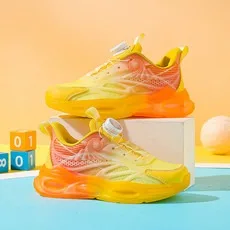 

Kids Sneakers Lightweight Breathable Trendy Summer Gym Training Non-slip School Playground Shoes 2025 New Running Shoes Children