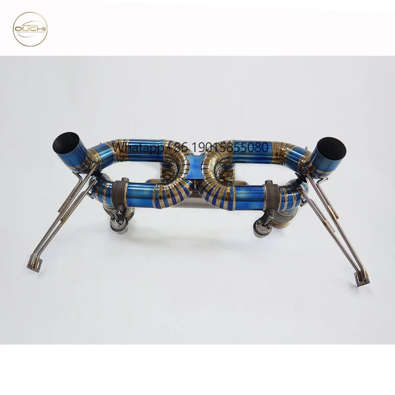 

OUCHI Titanium Alloy Exhaust Catback for Lamborghini Huracan EVO Euro 6 2019+ 5.2 V10 With Muffler Valves Pipes Exhaust System