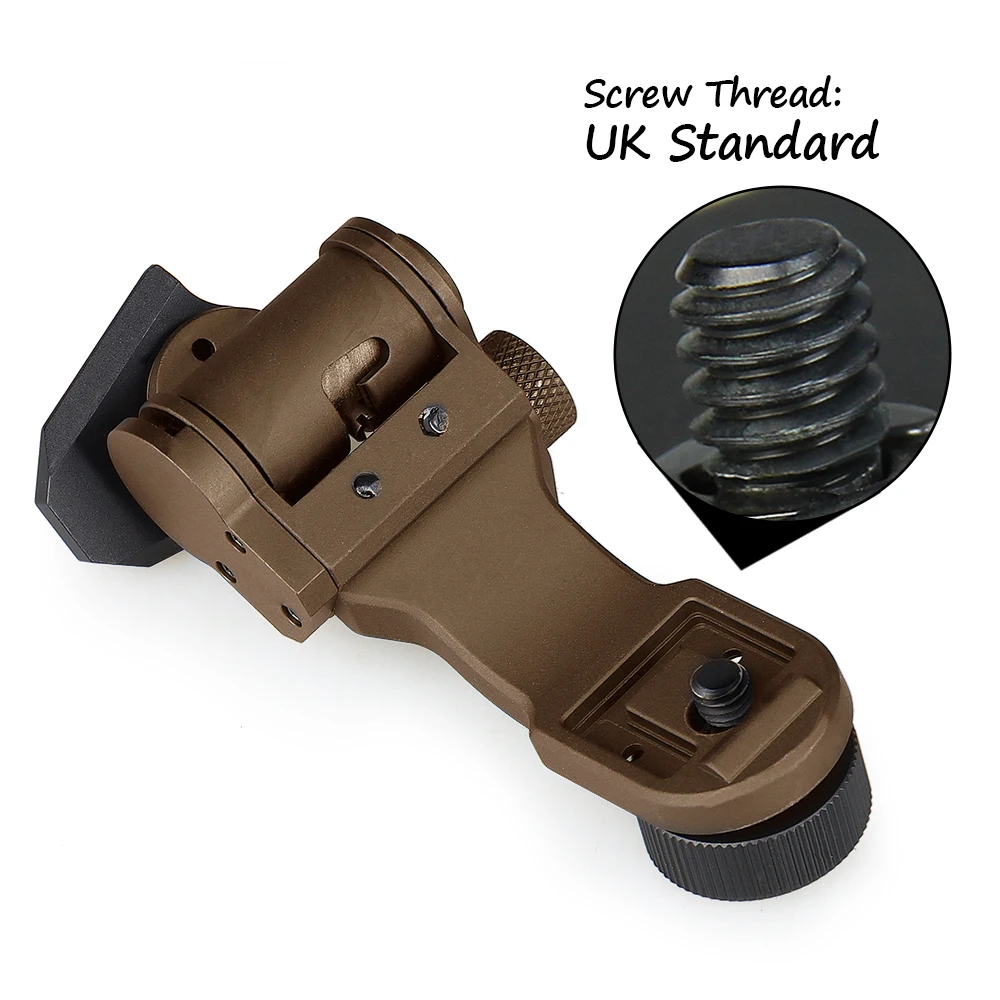 Hunting airsoft accessories PVS-14 Dovetail J Arm Brackets Standard NVG J Arm Mount Aerospace Grade Aluminum Adapter gs24-0245