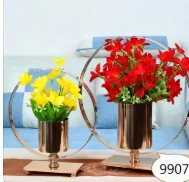 

Metal gold Wedding Table Centerpiece Event Road Lead wedding decoration flower stand centerpiece