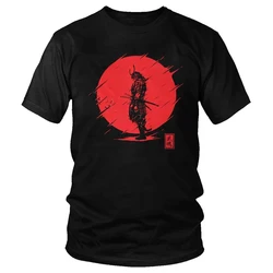 Japanese Samurai Cotton T-Shirts Printed Men Women Streetwear Short Sleeve T Shirt Oversized Harajuku Unisex Tees Tops Clothing