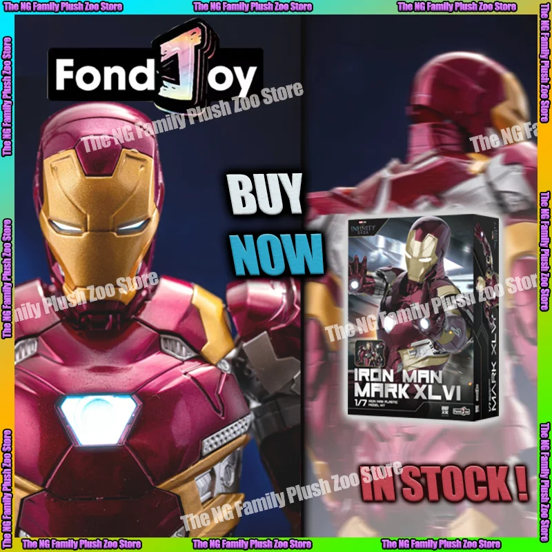 

Original Fondjoy Iron Man MK46 Marvel 1/7 Figures Tony Stark Collection Anime Action Figure Model Figurine Kids Boys Gifts Toys