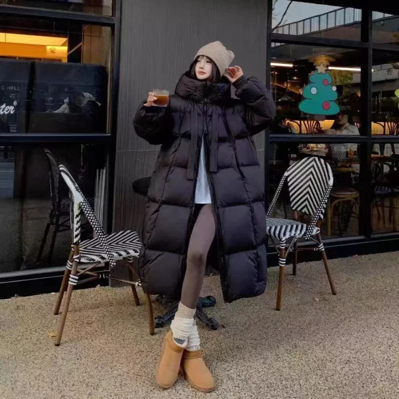 Winter Coat Women Thicken Warm Oversized Hoodies Casual Loose Jacket Korean Autumn Winter Fashion Down Cotton Parkas