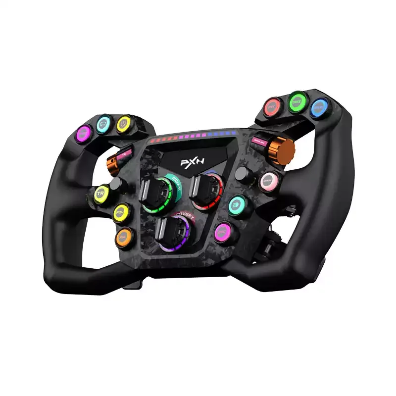 PXN GT ONE Custom knoppen voor race simulator stuurwiel carbon fiber paddles Formule F1 snelkoppeling game stuurwiel GT plaat