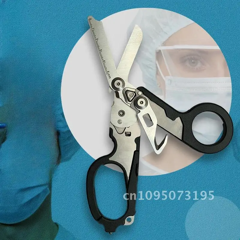 Многофункциональные тактические складные ножницы Leatherman Raptors для оказания первой помощи, инструмент для выживания на открытом воздухе, комбинированные тактические ножницы Многофункциональные тактические складные ножницы Leatherman Raptors для оказания первой помощи, инструмент для выживания на открытом воздухе, комбинированные тактические ножницы