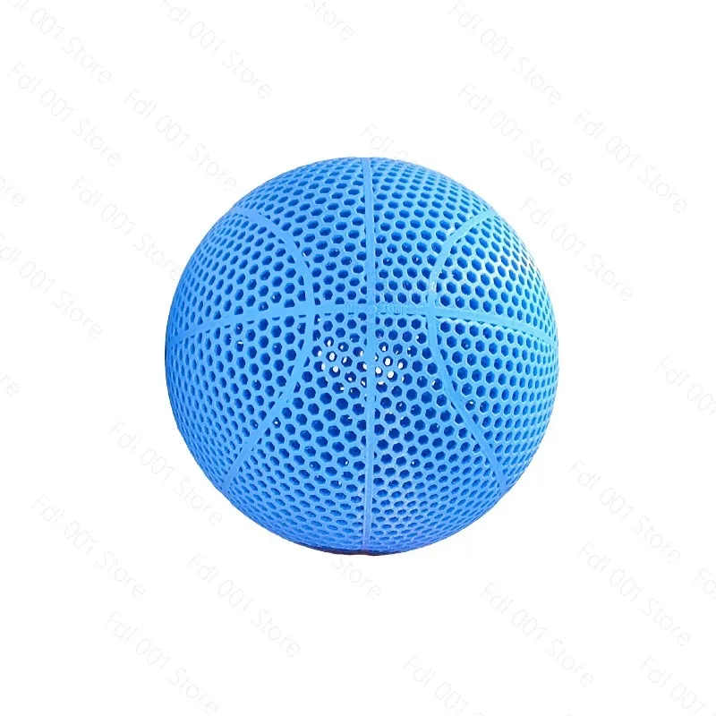 3D Printed Basketball High Elasticity No Inflation Hollow Indoor Outdoor Wear-Resistant Size 3 5 7 3D