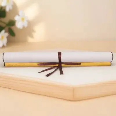 

Rice Paper Scroll for Calligraphy Art Xuan Paper Professional Grade Multi-functional Writing Surface Home Office Decorative