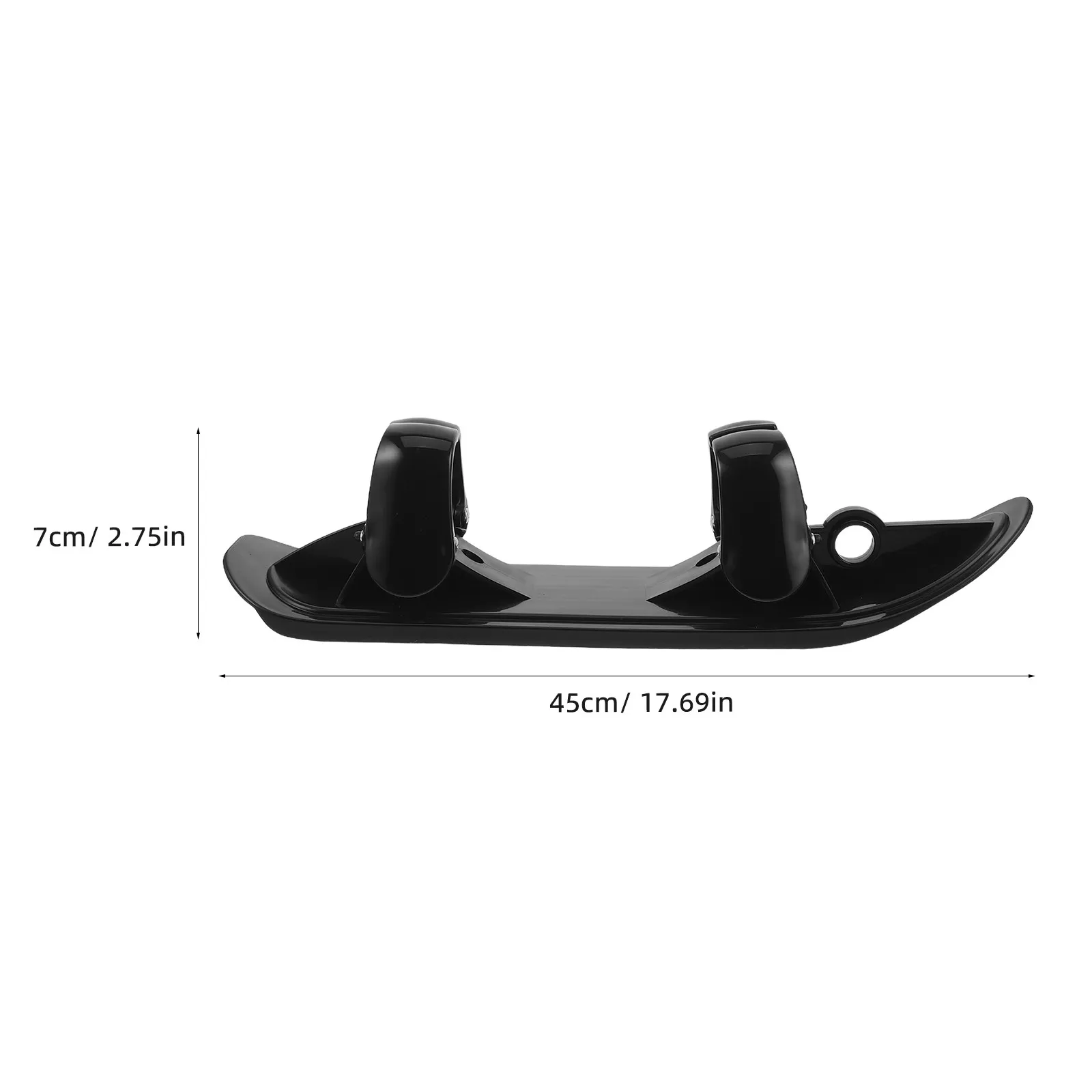 Baby Stroller Ski Attachment Snow Sled Conversion Fits Wheels 4.7-19.7 Portable Winter Stroller Accessories Snowfield Glider