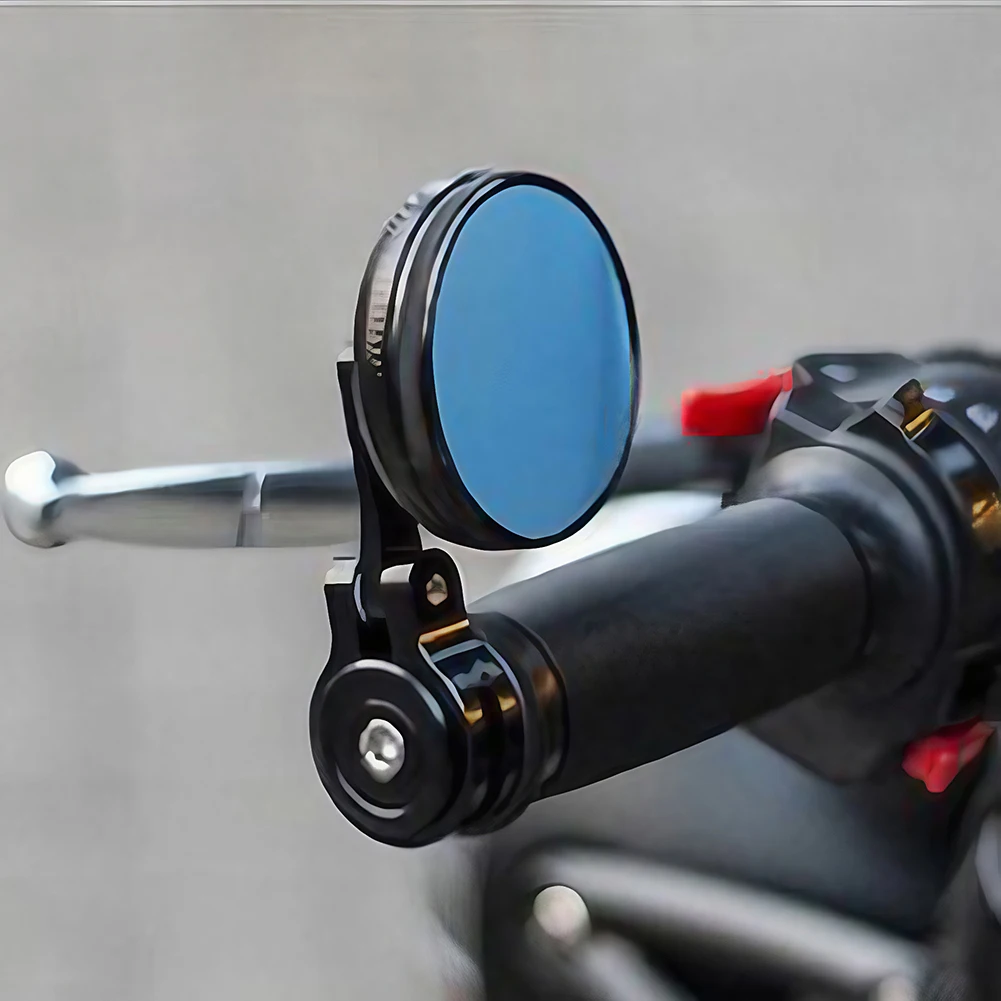 

Aluminum Alloy​​ Motorcycle Bar End Mirror Motorcycle Rear View Mirror for Mountain Bike Road Bike Electric Bike