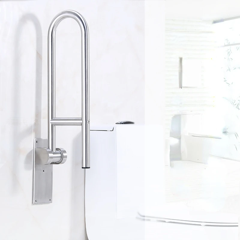 Anti Slip Elderly Handrail Fixed Single Aid Toilet Metal Handicap Bathroom Handle Accessories Suporte Banheiro Security Bar