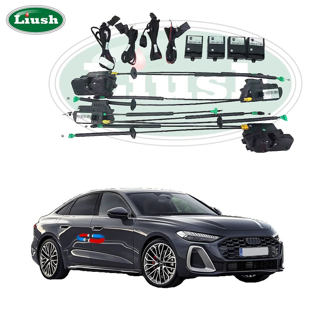 

Liush Automatic Modification Lock Power Electric Suction Door System Retrofit Kits For Audi A5 Car Door Magnet Soft Close