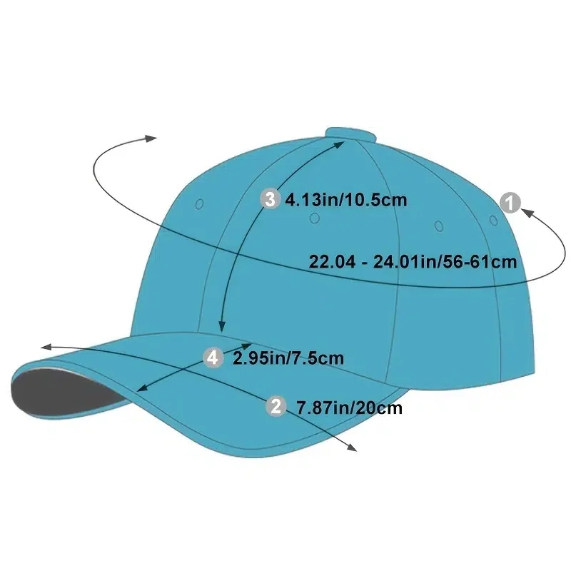 2023 new men\'s outdoor sports baseball cap hip hop dad hat