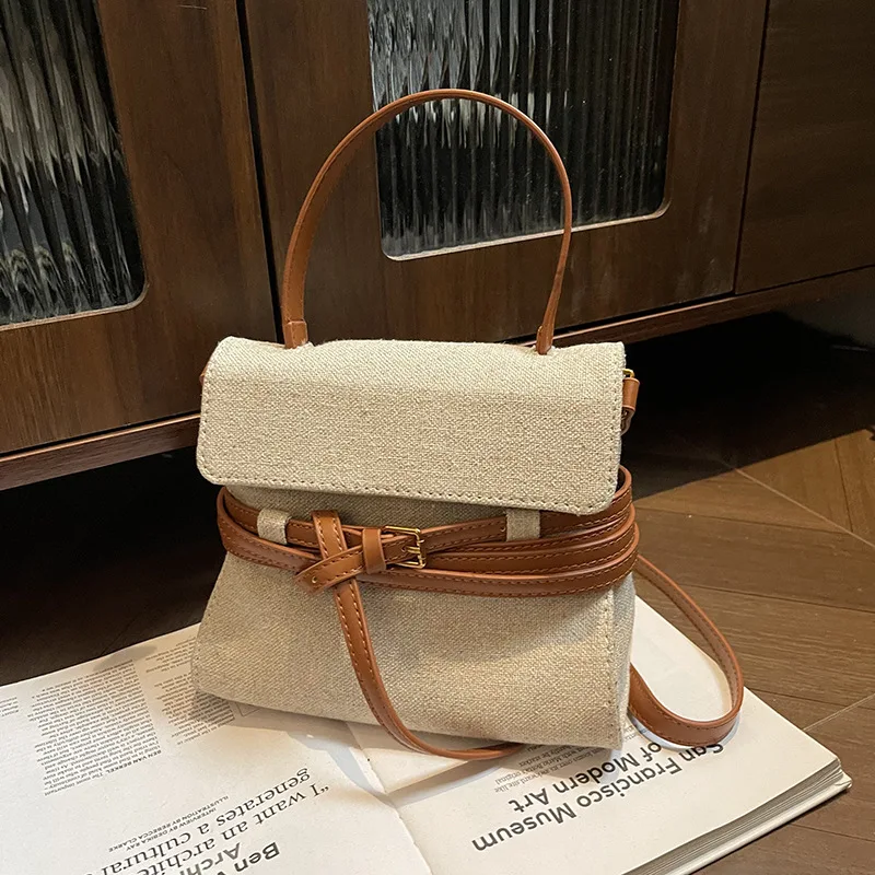

‌2025 Super Fire Niche Bag - Women's Fashion Commuter Messenger Bag, High-End Contrast Color Small Crossbody Purse‌