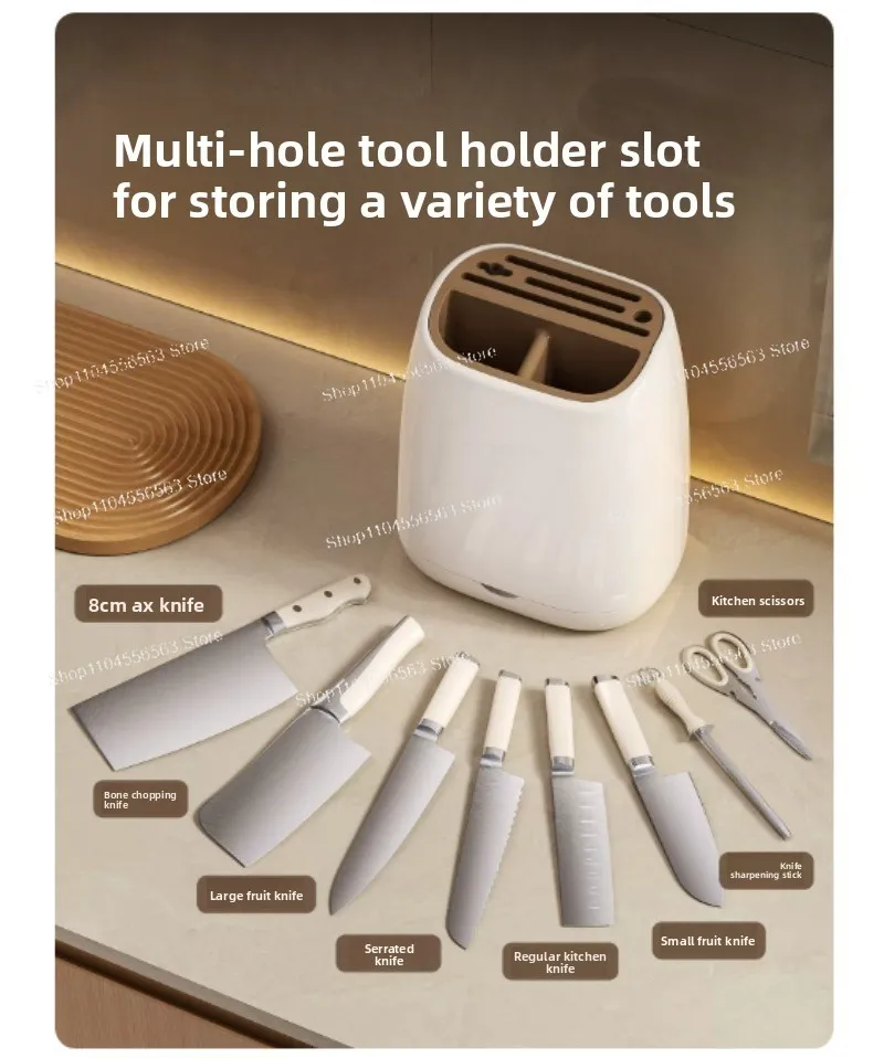 Kitchen Knife Holder Shelf Household Multifunctional Chopsticks Knife Storage Box Countertop Storage