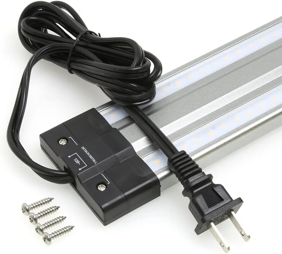 

G2993 20 Inch Warm White Plug-In 110V Led Under Cabinet Lighting
