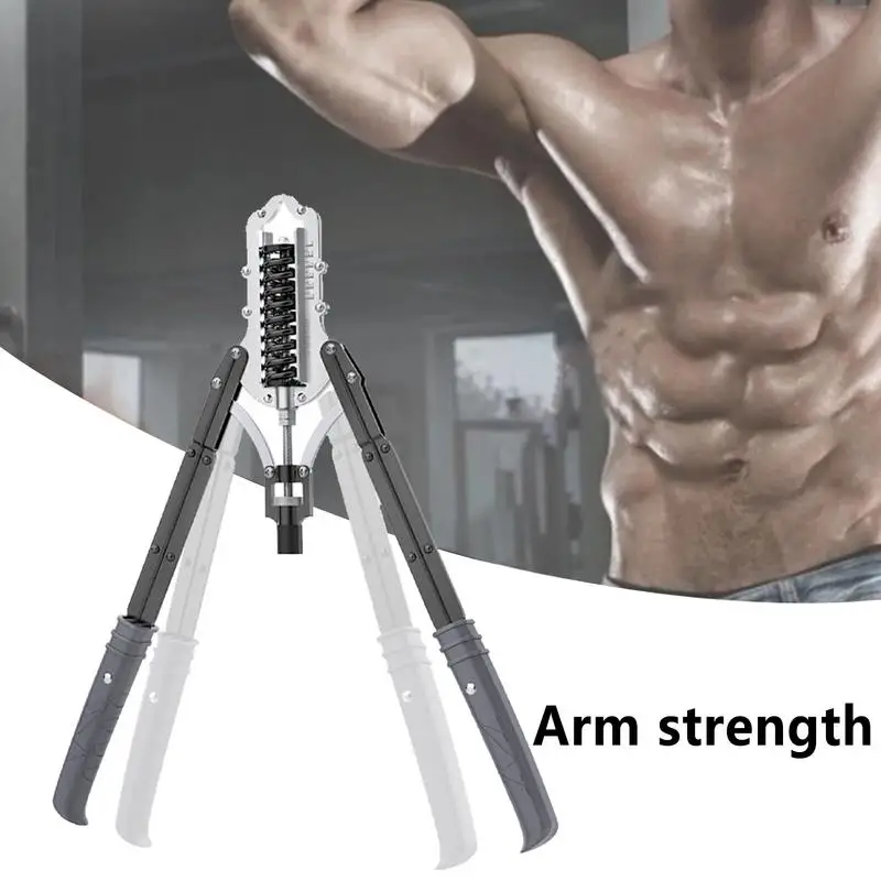 Household Arm Power Spring Free Adjustment Strength Grip A Adjustable Fitness Equipment Grip Bar Non-Slip Arm Exerciser tool