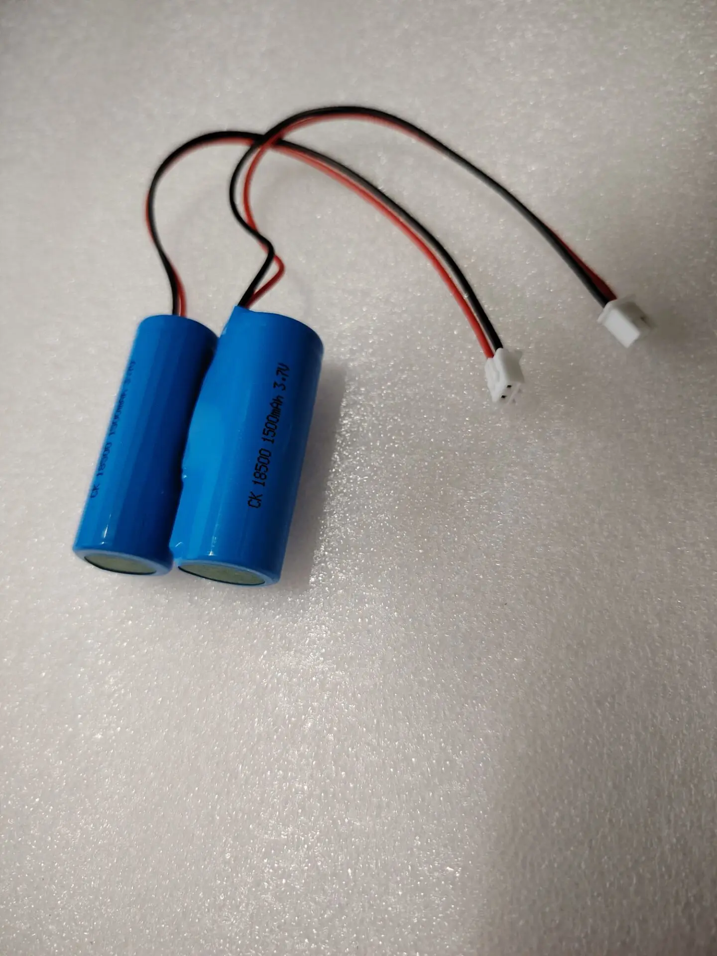 2 sztuk/partia ICR18490 18500 1500 mAh 3,7 V akumulator litowy wielokrotnego ładowania