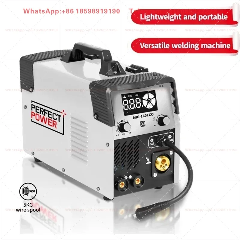 Portable Dual Voltage MIG Mini Arc Welding Machine 110V/220V Brand-New Compact Design High Efficiency for Home DIY