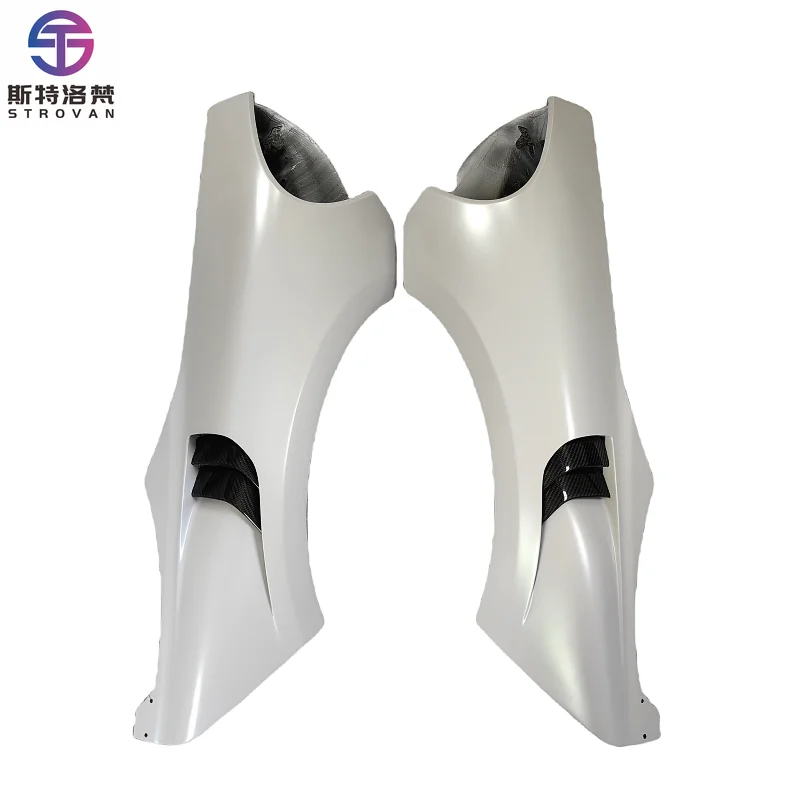 

STLF Mso Style Semi Carbon Fiber Front Fender Body Kit for McLarens 540c 570s 570gt 600l New Condition