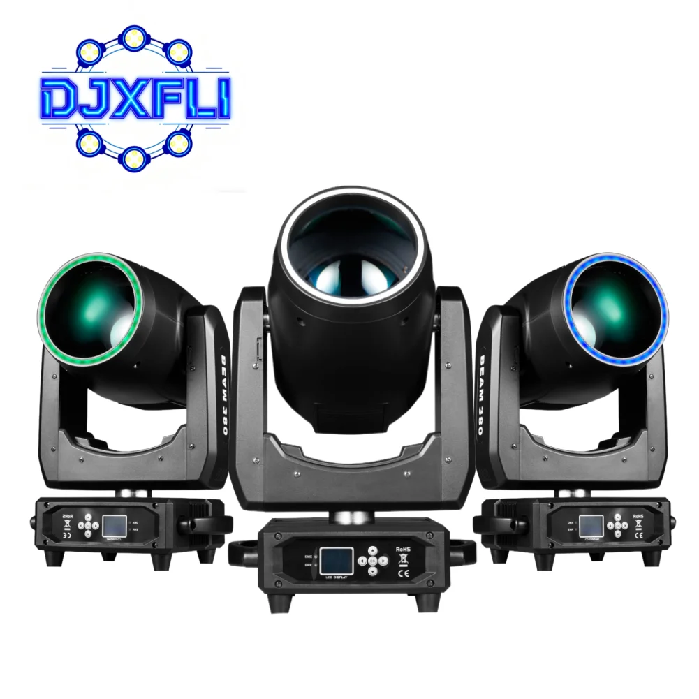

380W 20R Moving Head Light with Halo Effect 8/48 Prismas 14 Gobos 13 Colors Zoom Bar Beam Spot Wheel Concert DJ Disco Party