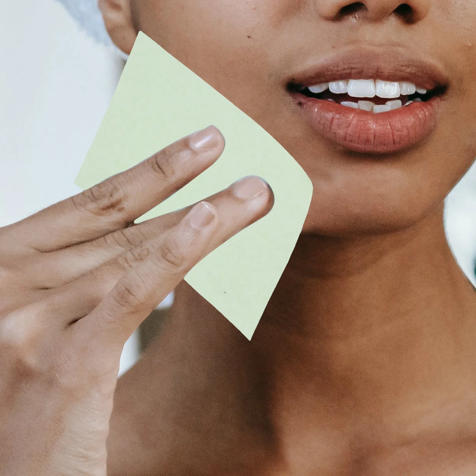 500 ورقة من أوراق نشاف زيت الوجه، ورق القنب اللطيف، ورق نشاف المكياج المحمول لفيلم التحكم في زيت البشرة الدهنية #5