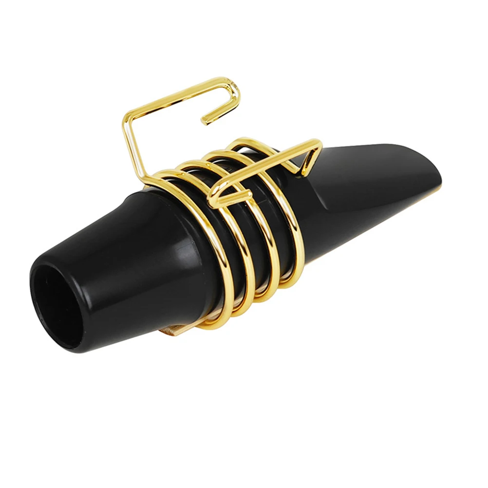 

Saxophone Mouth Alto Case Clarinet Mouthpiece Holder Metal Cork Ligatures Pads