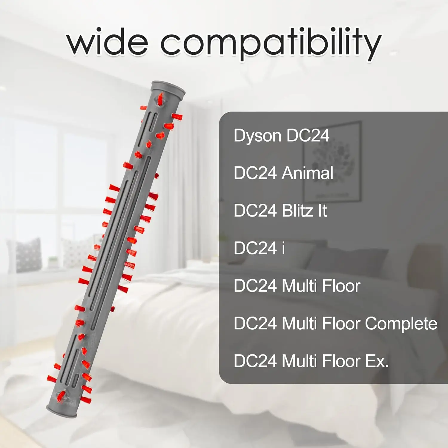 เปลี่ยนลูกกลิ้งแปรงสูญญากาศสําหรับ Dyson DC24, DC24 Animal, DC24 Blitz It, DC24 i, DC24 Multi ชั้น, DC24 Multi ชั้น Complete
