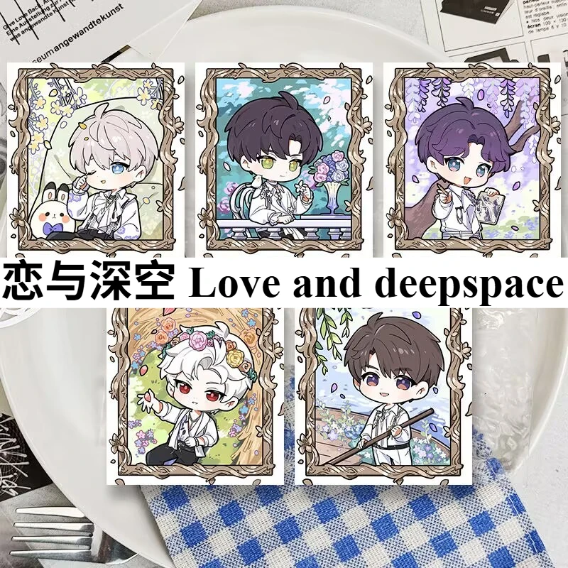 

The new "Love and DeepSpace" all-member QQ square card with high appearance level postcard collection is a beautiful card